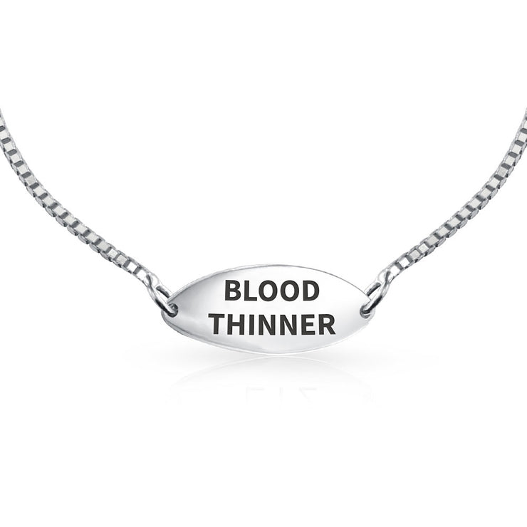 Oval Shape Blood Thinner | Image1