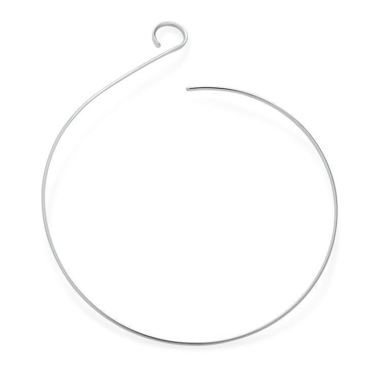 Modern Choker V Swirl Ball Shape Geometric Collar Statement Necklace