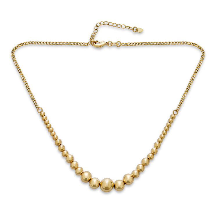 Gold Necklace 3-10MM