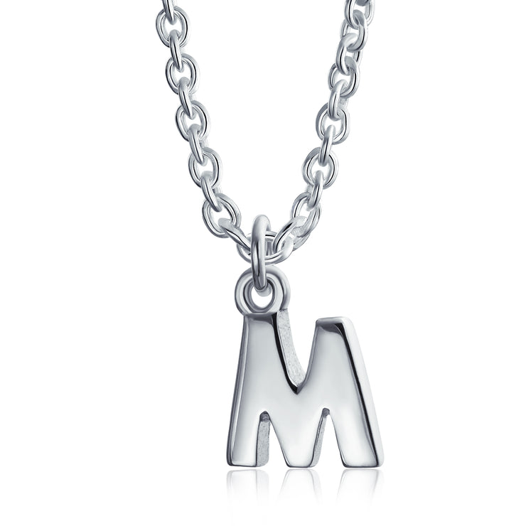 Silver Tone M