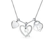 Heart 3 Charm