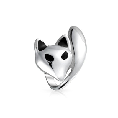 Foxy Lady Charm Bead Sterling Silver for European Bracelet