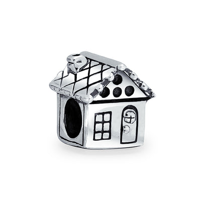 Sweet Heart New Homeowner Charm Bead Sterling Silver for European Bracelet